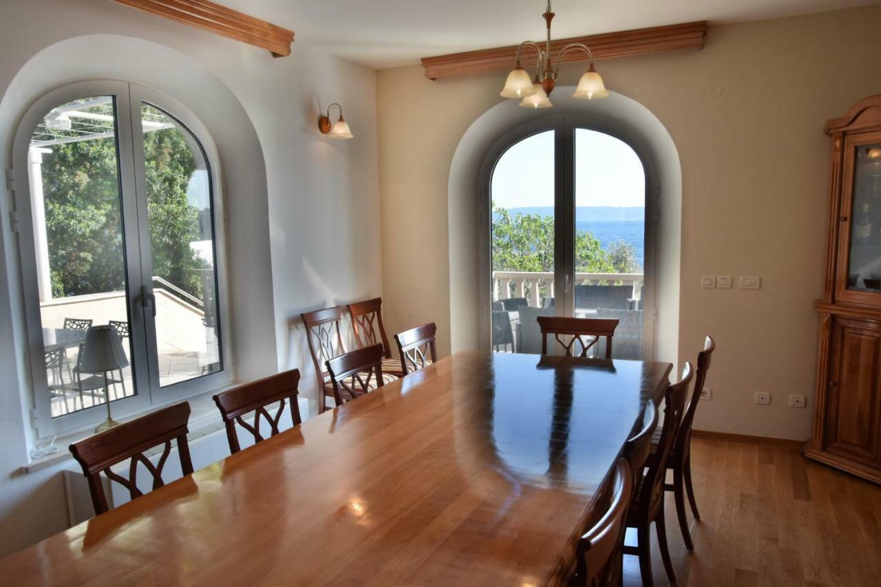 Luxury Seaside Villa With A Classic Mediterranean Olive Garden, A Fully Equipped Professional Kitchen, Pool, Sauna, Padle Boards And Canoe - Miolin Beach House Trogir Exterior foto